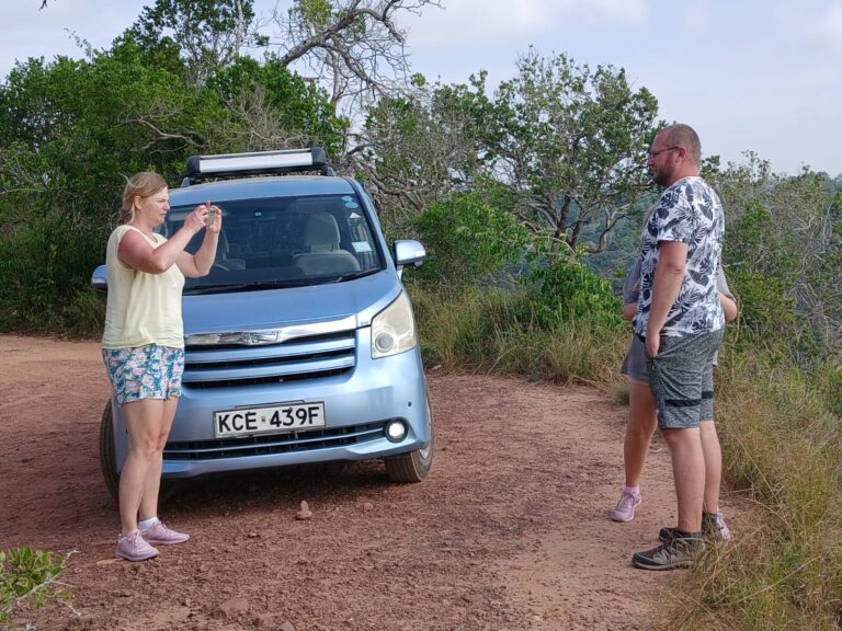 Shimba Hills Day Trip from Diani Beach with Diani Magical Tours — guided safari adventure, scenic rainforest views, wildlife encounters, and Sheldrick Falls experience in Kenya.